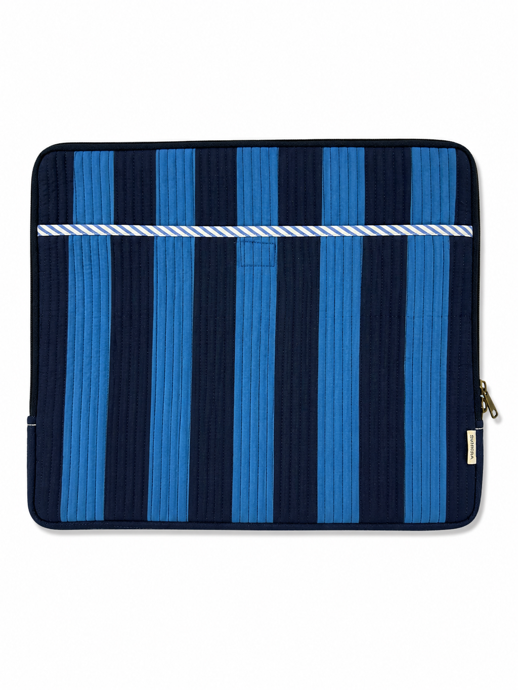 Blue Indigo Stripes Laptop Sleeve