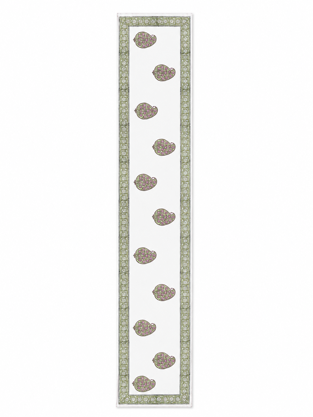Paisley Hand Block Print Table Runner