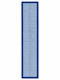 Blue Chevron Hand Block Print Table Runner
