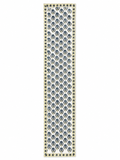 Blue & Yellow Hand Block Print Table Runner
