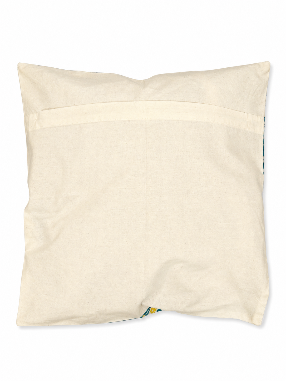 Hibiscus Floral Hand Block Print Cushion Cover