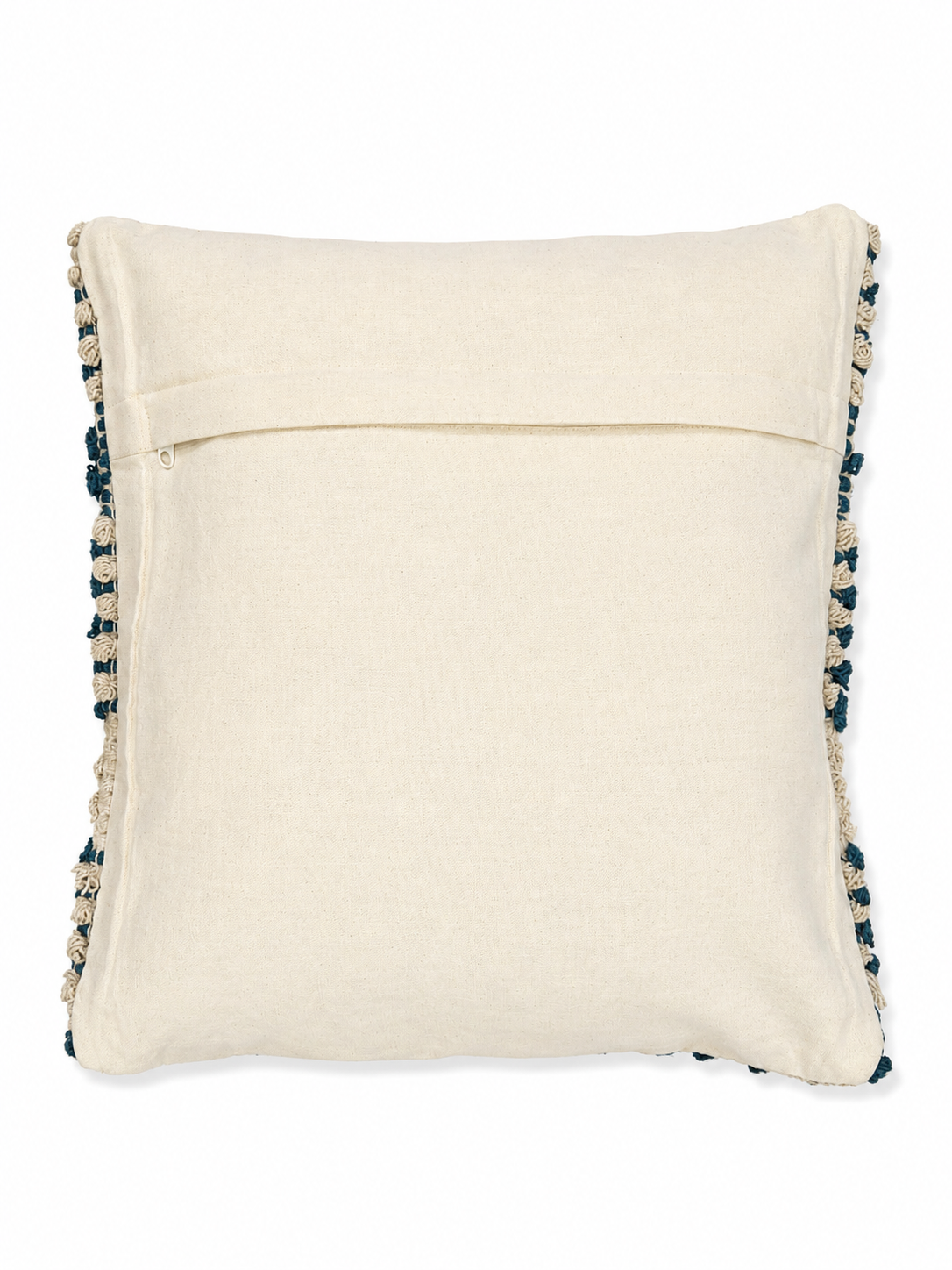 Textured Indigo Cushion Cover