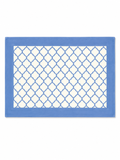 Blue Geometric Hand Block Print Table Set