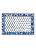 Blue & White Hand Block Print Table Set