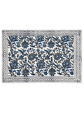Blue Floral Hand Block Print Table Set