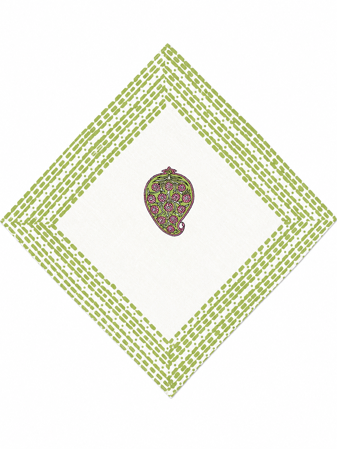 Paisley Hand Block Print Table Set
